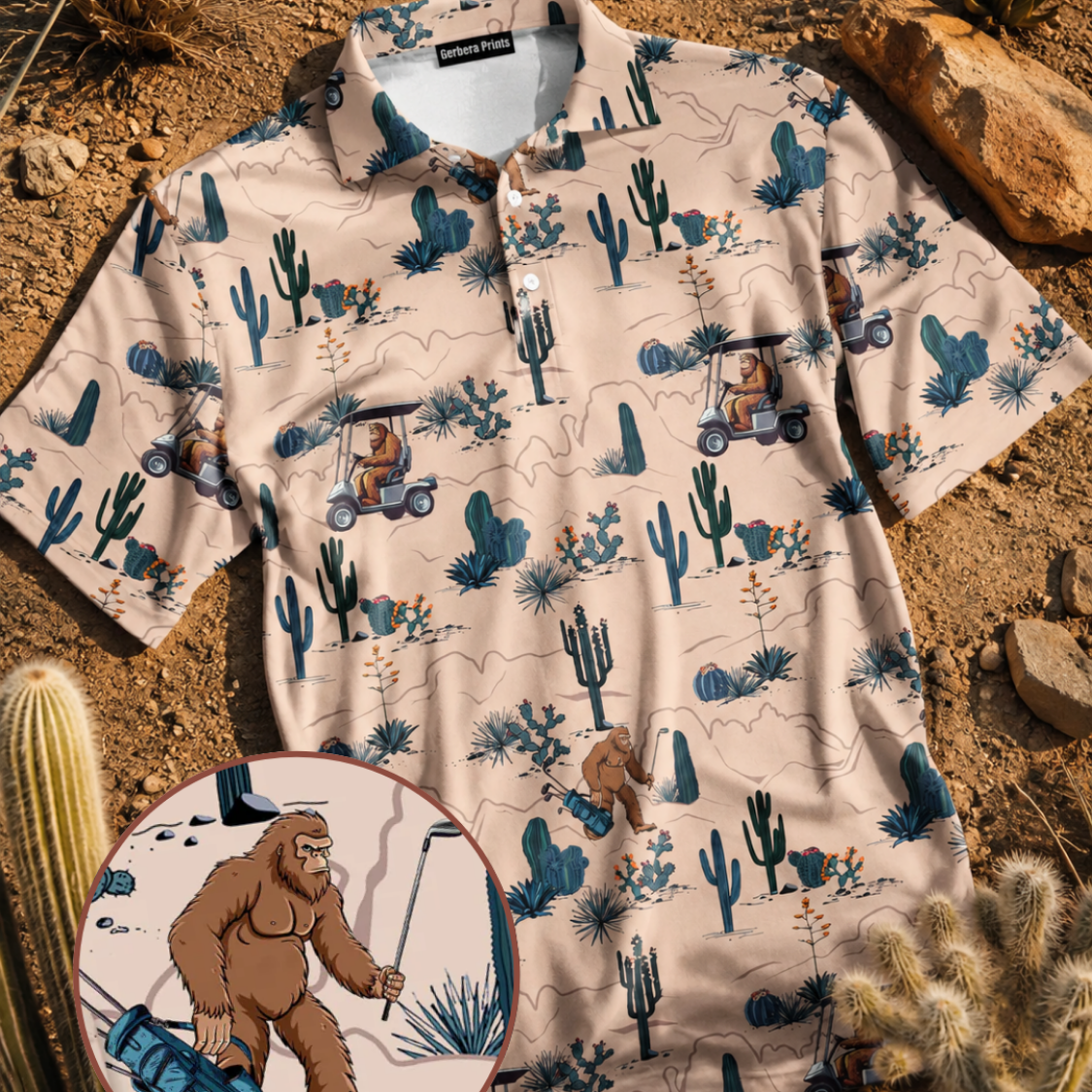 Bigfoot On The Fairway: The Sasquatch Golf Shirt Story