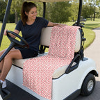 19th Hole The Watermelon Season Full-Size Towel & Car Seat Cover - On a Golf Cart Seat