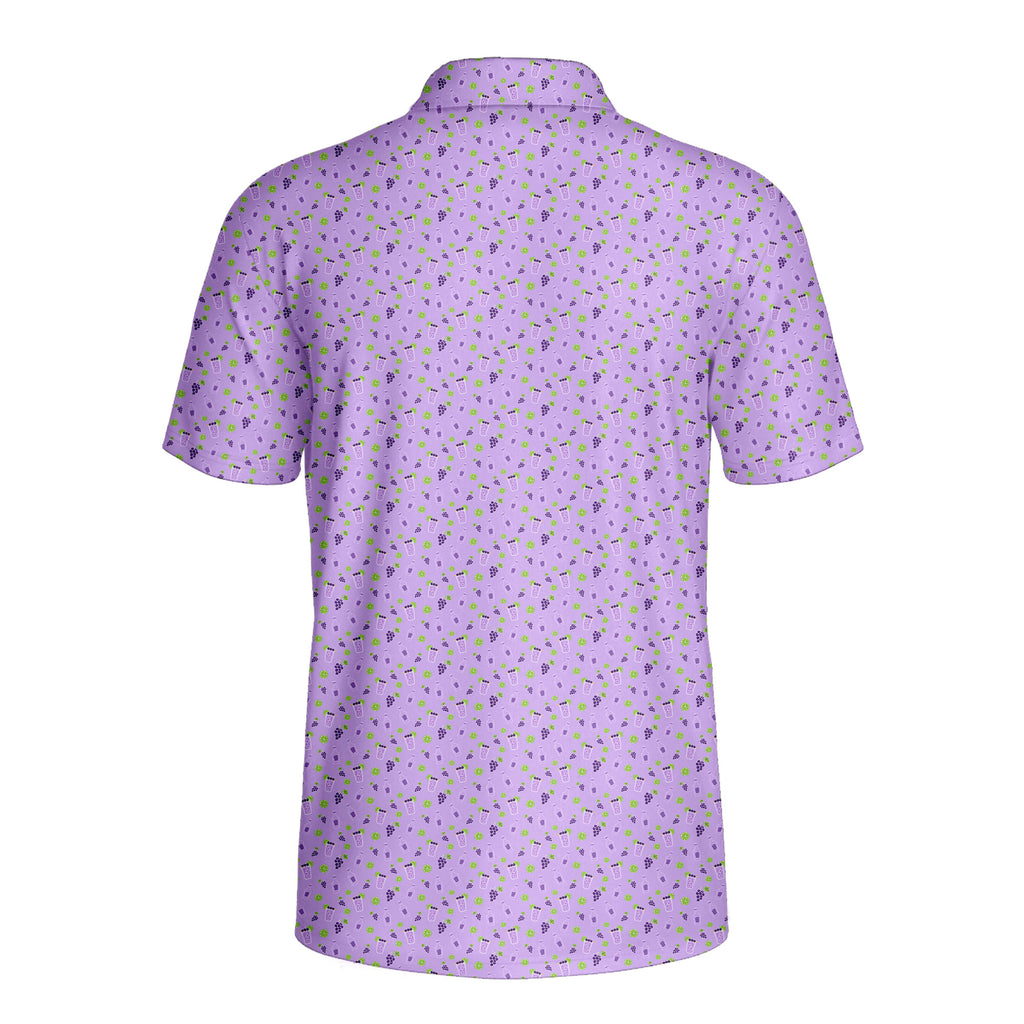 19th Hole Transfusion Polo Shirt For Men - Back