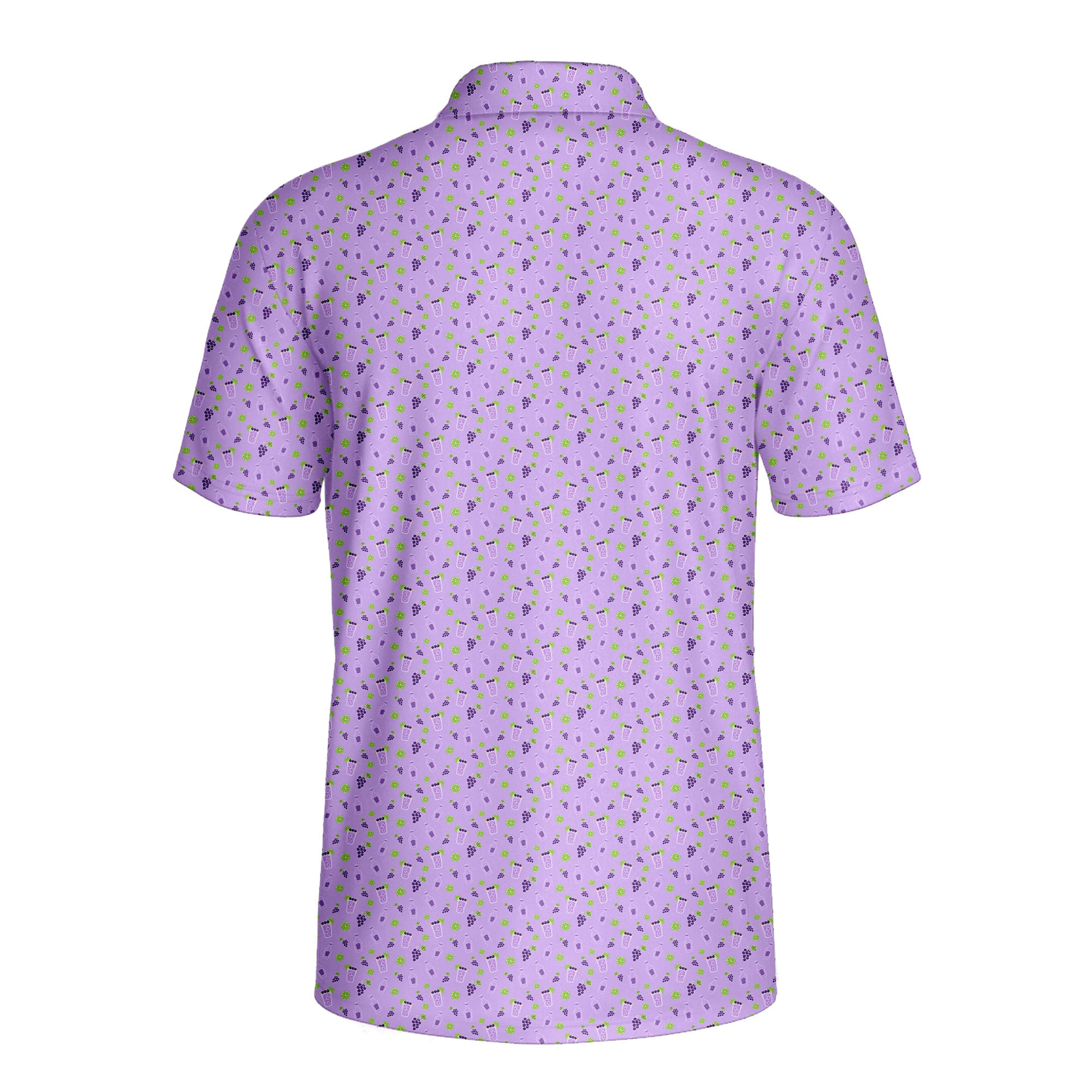 19th Hole Transfusion Polo Shirt For Men - Back