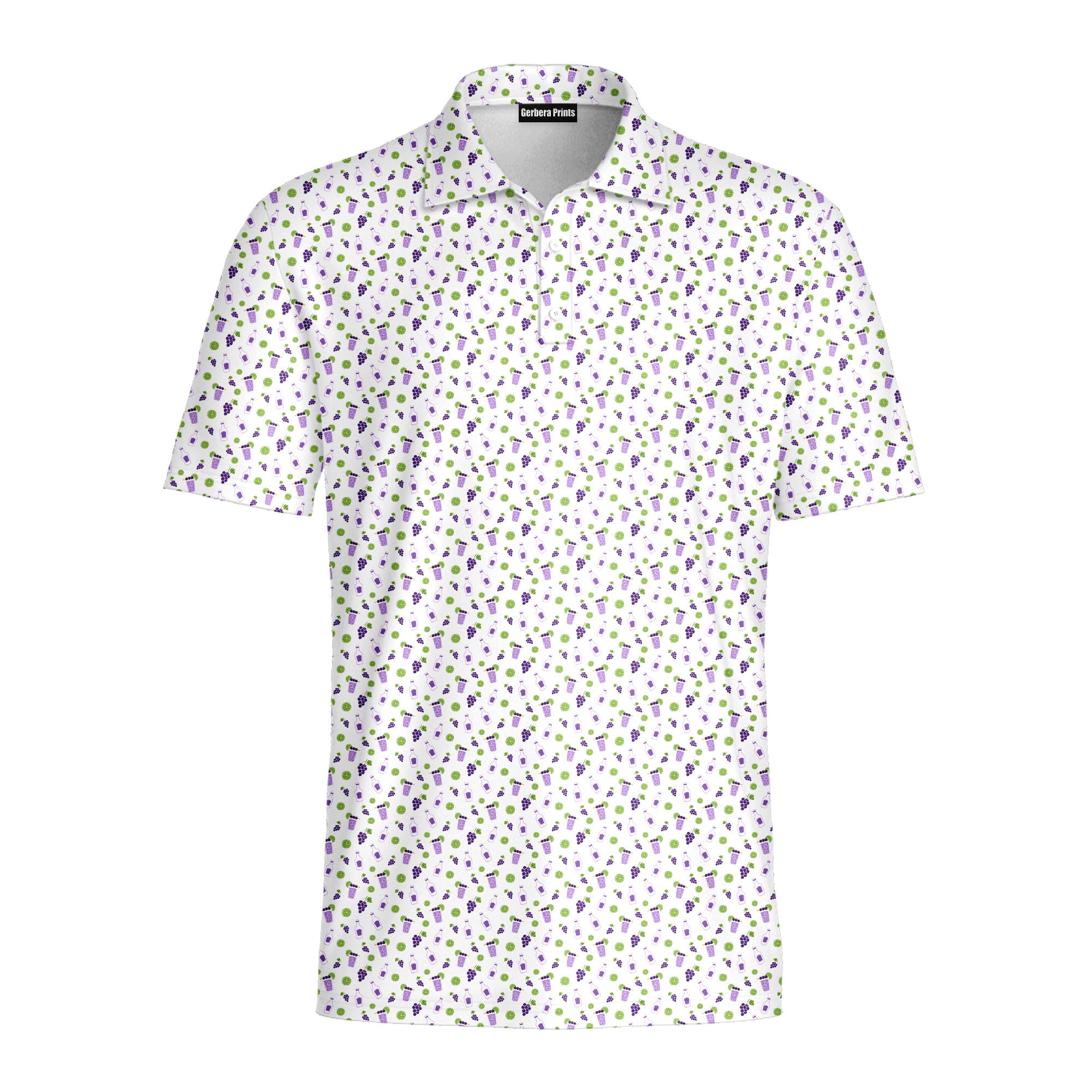 19th Hole Transfusion Polo Shirt For Men - Front