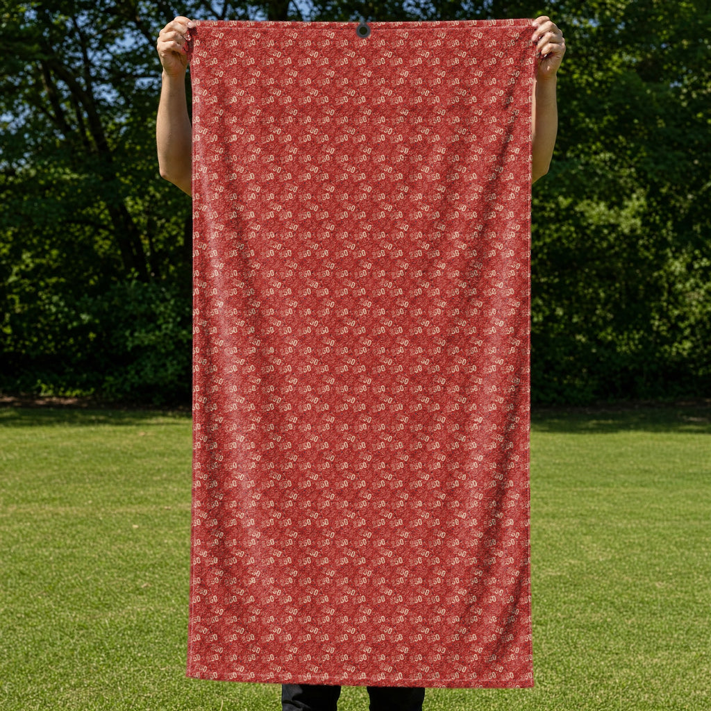 250th Anniversary Full-Size Towel & Car Seat Cover - Held Open