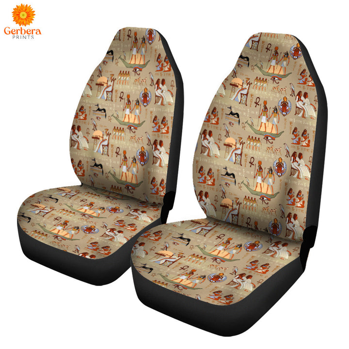 Acient Egyptian Pattern Car Seat Cover Car Interior Accessories CSC5373
