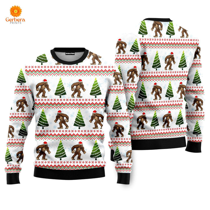 Amazing Bigfoot Ugly Christmas Sweater For Men & Women UH1103