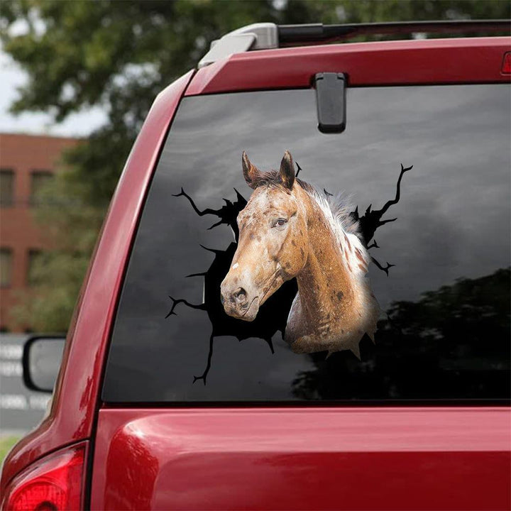 Appaloosa Horse Cracked Car Decal Sticker | Waterproof | PVC Vinyl | CCS2151