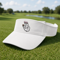 The Shocker Embroidered Visor - Lifestyle, White