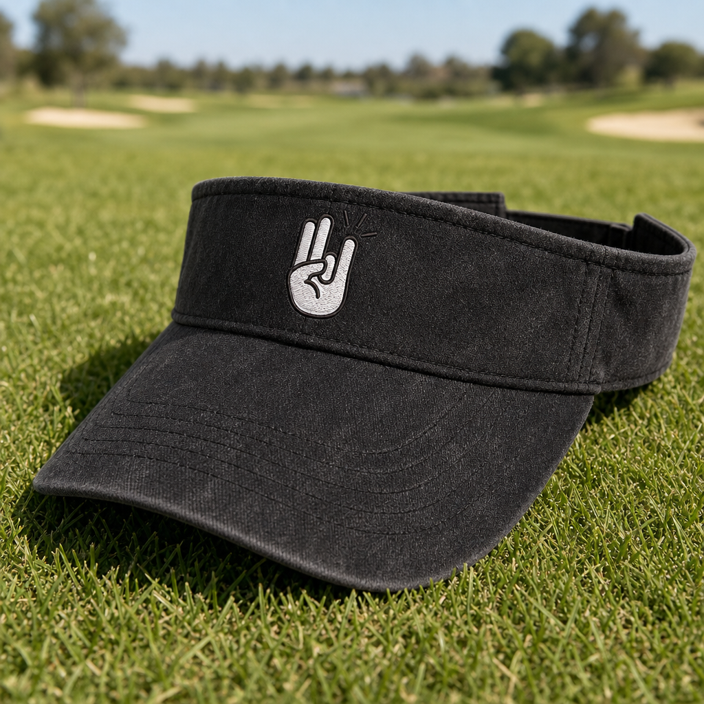 Two In Pink One In Stink Embroidered Visor - Lifestyle, White