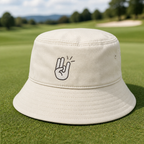 Two In Pink One In Stink Embroidered Bucket Hat - Lifestyle, White