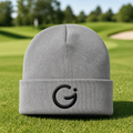 GerberaPrints Embroidered Beanie - Lifestyle, Sport Grey
