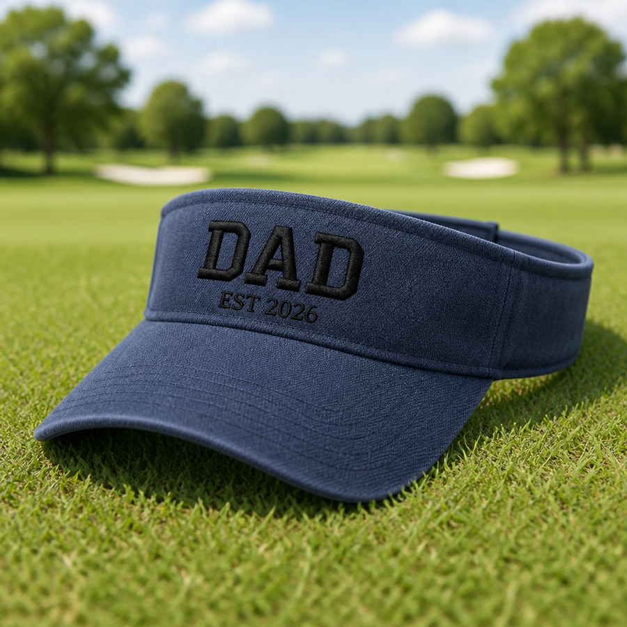 Golf Dad 2026 Embroidered Visor