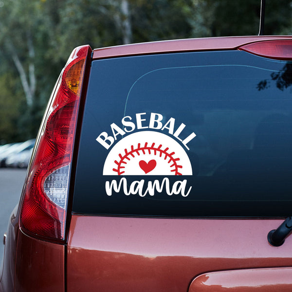 Baseball Mama Vinyl Car Decal Stickers CS5741