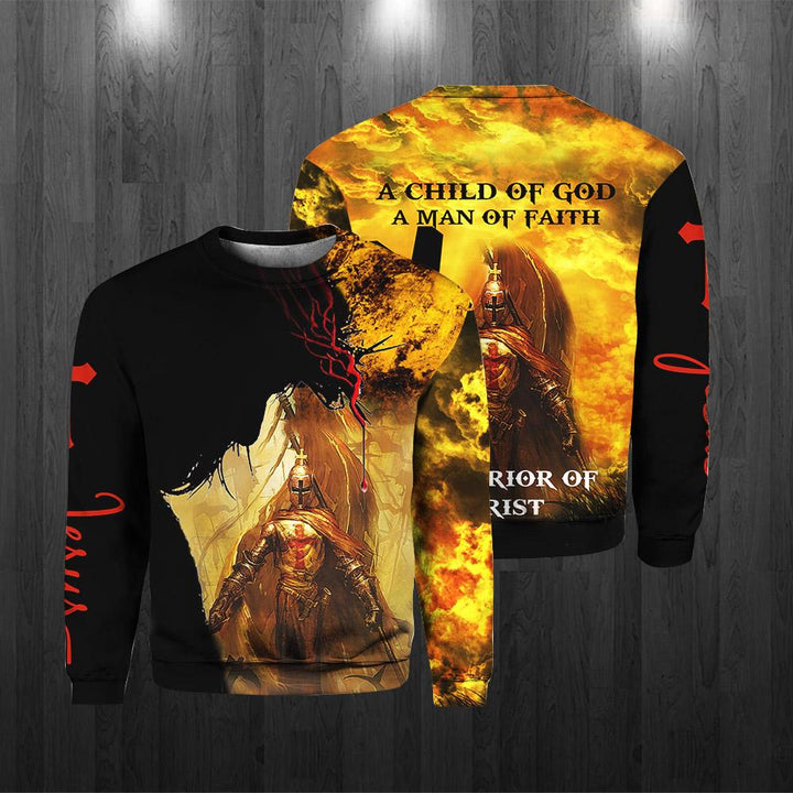 Battle Of Knight Templar Crewneck Sweatshirt For Men & Women