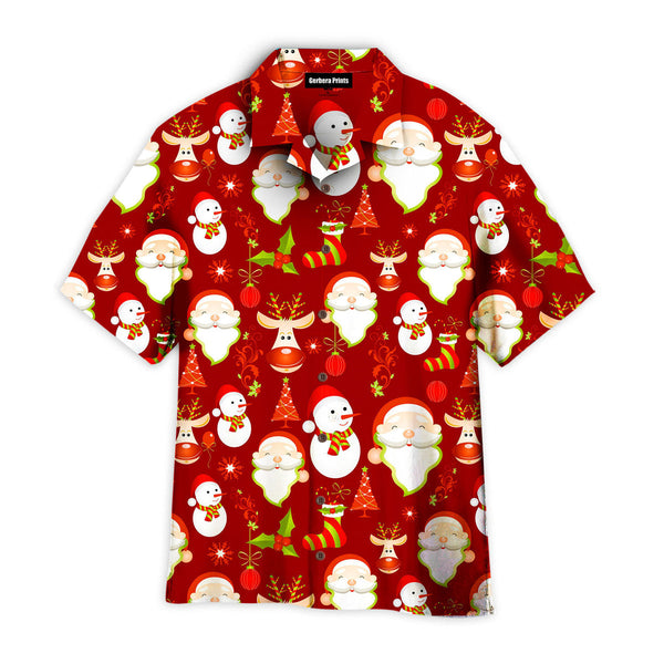 Believe In Magic Of Christmas Pattern Aloha Hawaiian Shirts For Men & For Women | WT7481-Colorful-Gerbera Prints.