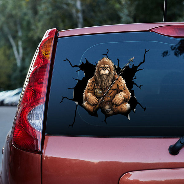 Bigfoot Fishing Tackles 3D Vinyl Car Decal Stickers CS8299