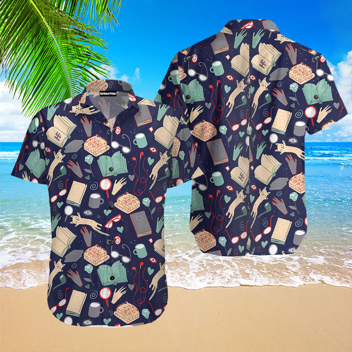 Books For New School Year Teacher Hawaiian Shirt