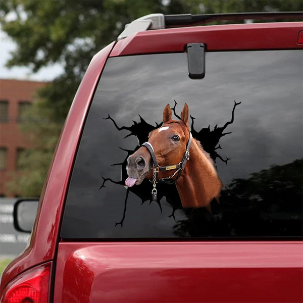 Horse 3D Vinyl Car Decal Sticker