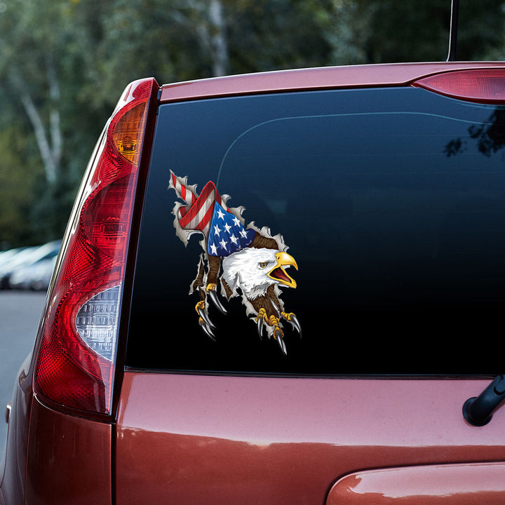 Eagle 3D Vinyl Car Decal Sticker