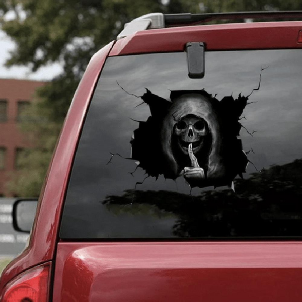 Halloween Horror 3D Vinyl Car Decal Sticker