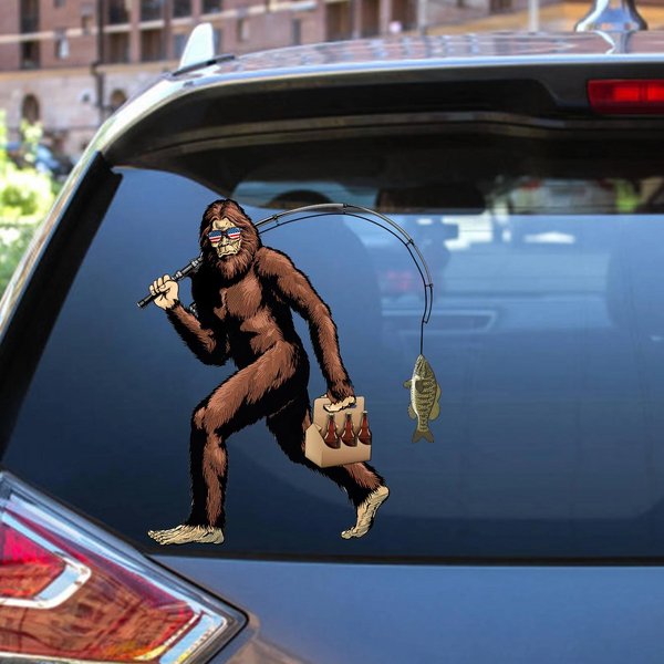 Bigfoot 3D Vinyl Car Decal Sticker