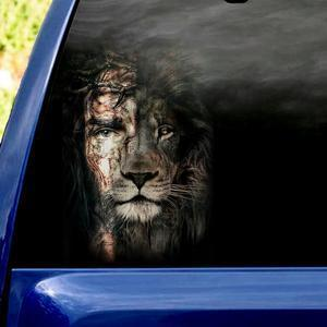 Lion 3D Vinyl Car Decal Sticker