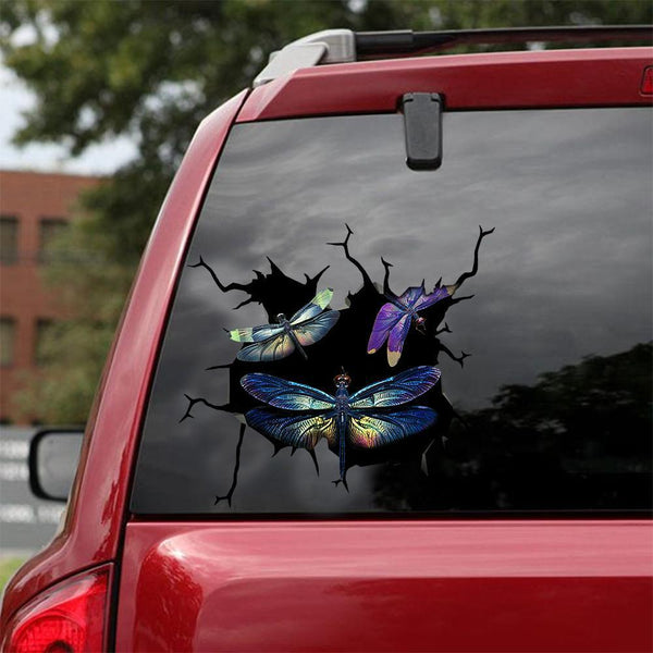 Dragonfly 3D Vinyl Car Decal Sticker