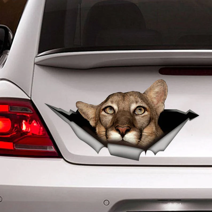 Puma 3D Vinyl Car Decal Sticker