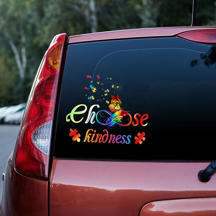 Choose Kindness Vinyl Car Decal Sticker