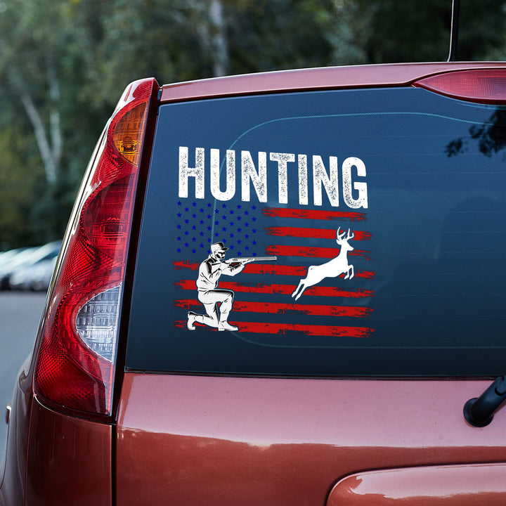 Hunting America Vinyl Car Decal Sticker