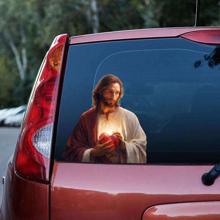 Jesus Sacred Heart 3D Vinyl Car Decal Stickers CS8101