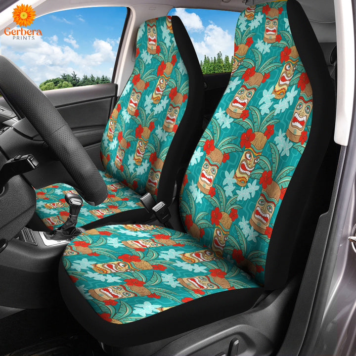 Tiki Mask Aloha Car Seat Cover Car Interior Accessories CSC5245
