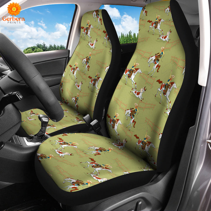 Horse Racing Car Seat Cover Car Interior Accessories CSC5273