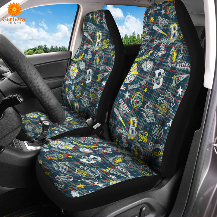 Baseball League Team Car Seat Cover Car Interior Accessories CSC5296