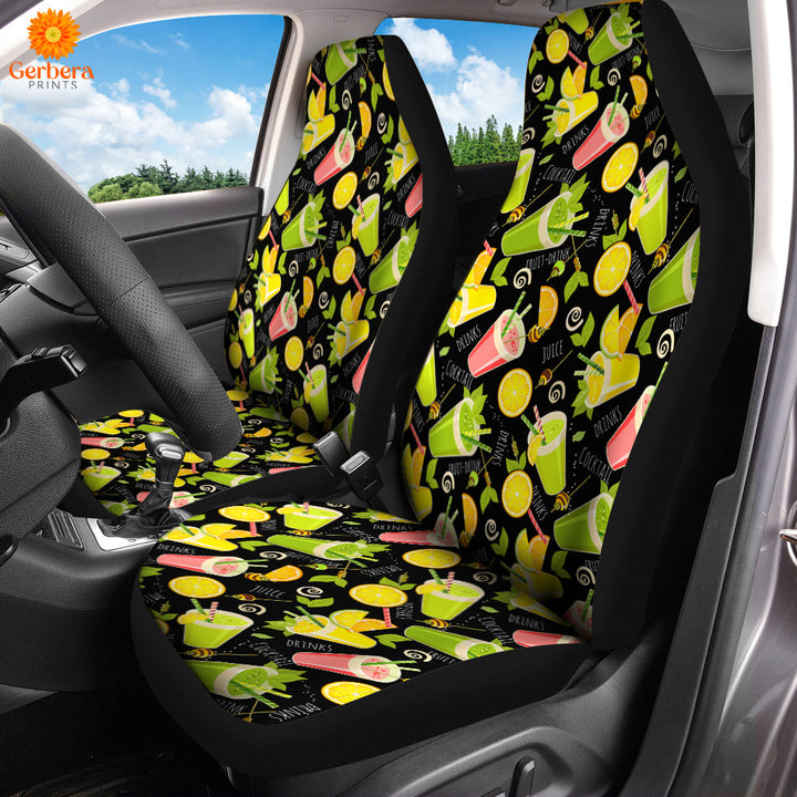 Tropical Detox Cocktail Car Seat Cover Car Interior Accessories CSC5316