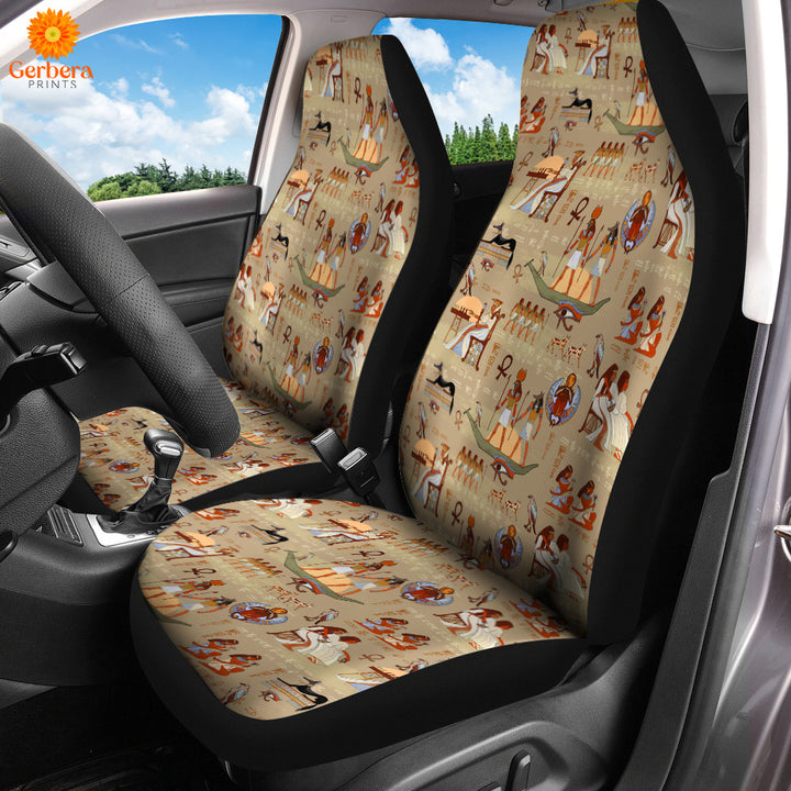 Acient Egyptian Pattern Car Seat Cover Car Interior Accessories CSC5373