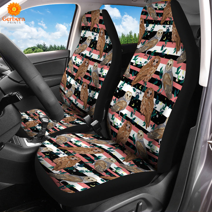 Beautiful Owls Polo Car Seat Cover Car Interior Accessories CSC5424