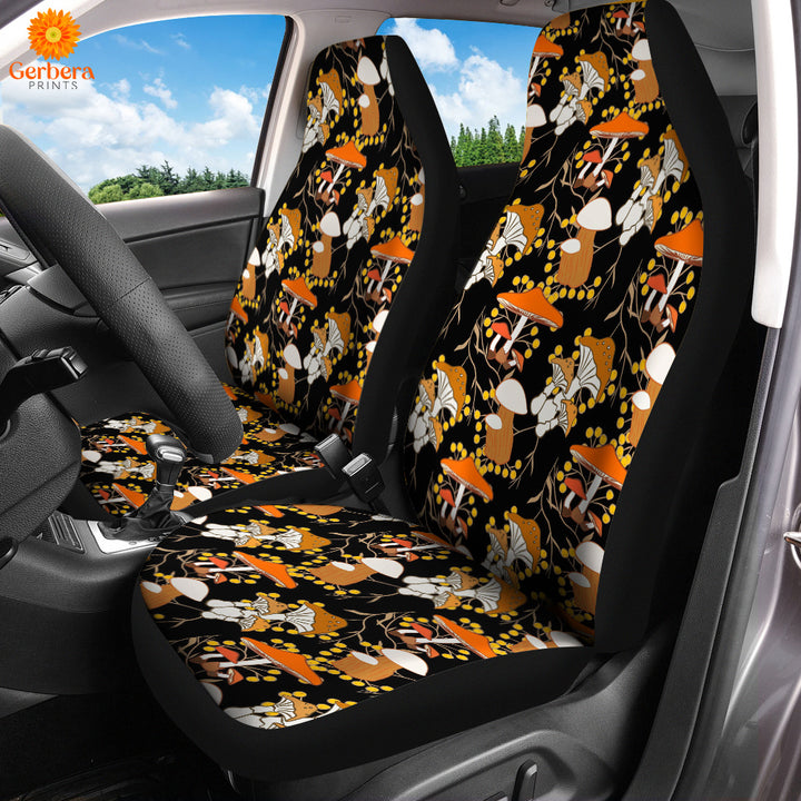 Forage Around And Find Out Mushroom Car Seat Cover Car Interior Accessories CSC5441