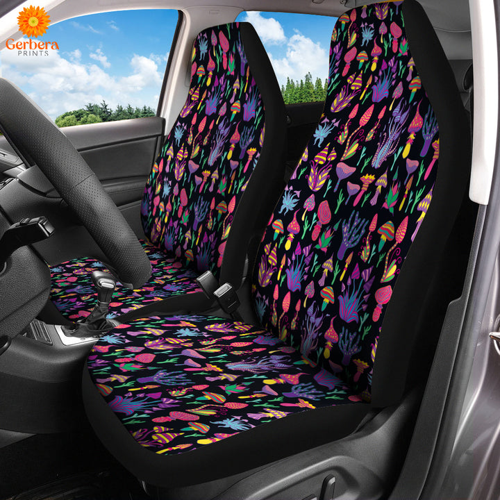 Magic Psychedelic Mushroom Car Seat Cover Car Interior Accessories CSC5462