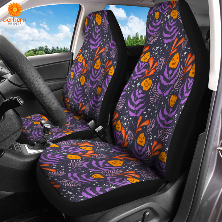 Halloween Pumkins Tropical Car Seat Cover Car Interior Accessories CSC5546