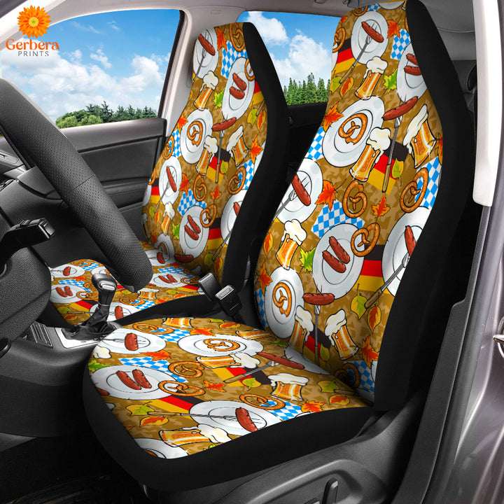 Oktoberfest Happy Beer Day Car Seat Cover Car Interior Accessories CSC5577