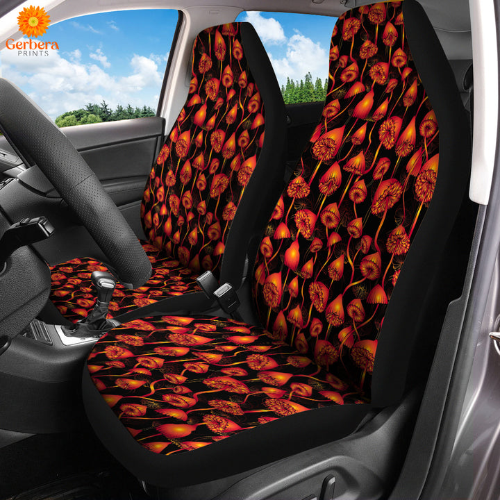 Magic Glowing Mushroom Car Seat Cover Car Interior Accessories CSC5626