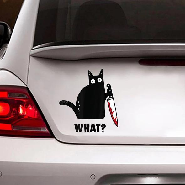 Cats Lover Car Decal Sticker | Waterproof | PVC Vinyl | CS1242