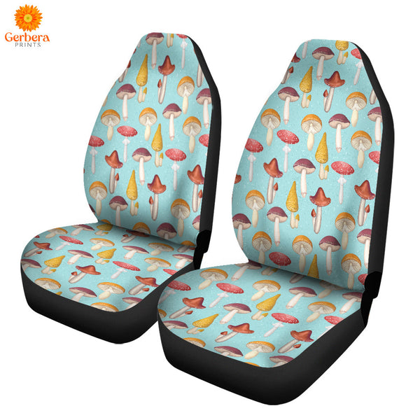 Colorful Mushroom Car Seat Cover Car Interior Accessories CSC5456