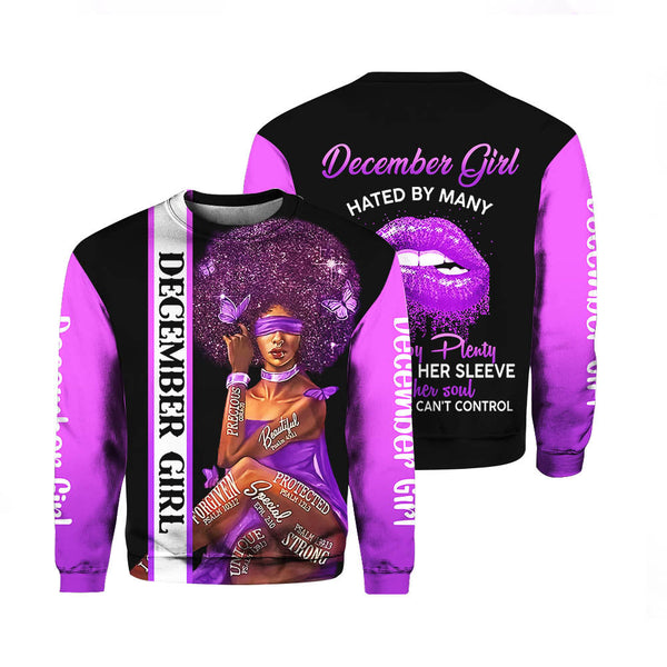 December Girl Crewneck Sweatshirt For Men & Women