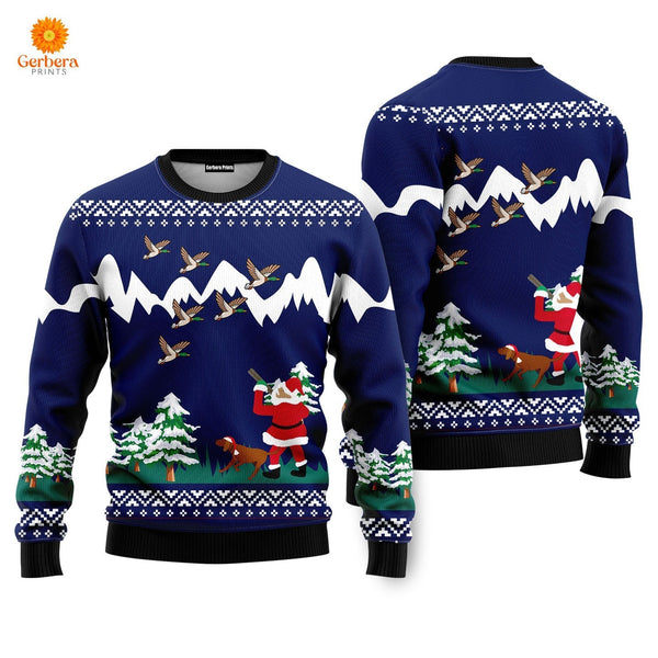 Duck Hunting Christmas Ugly Christmas Sweater For Men & Women UH1011