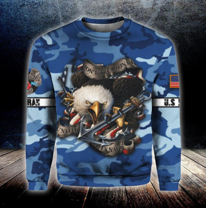 Eagle US Navy Veteran Crewneck Sweatshirt For Men & Women