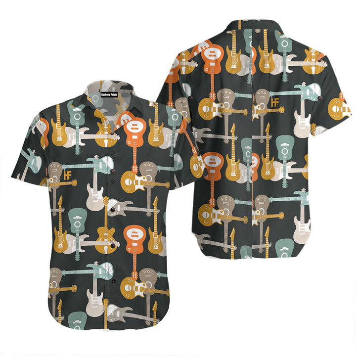 Electric Guitars Hawaiian Shirt