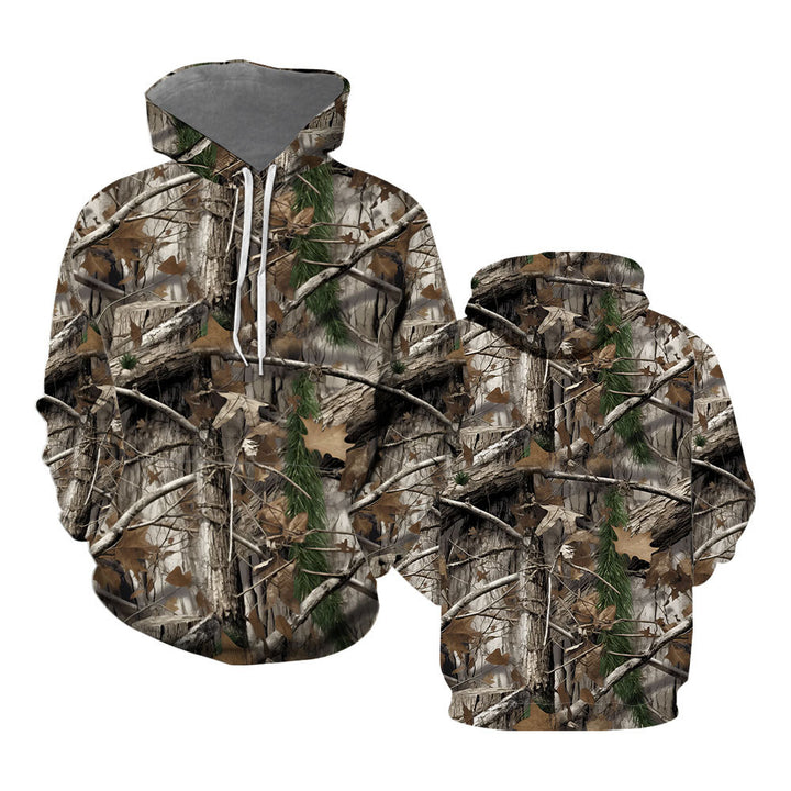 Real Tree Camo Camouflage Hunting Hoodie