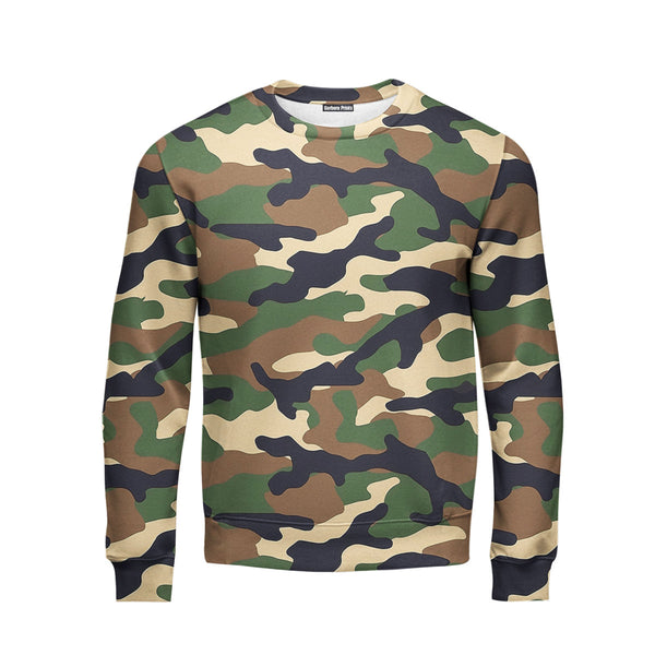 Hunting Camo Pattern Crewneck Sweatshirt For Men & Women FHT1200