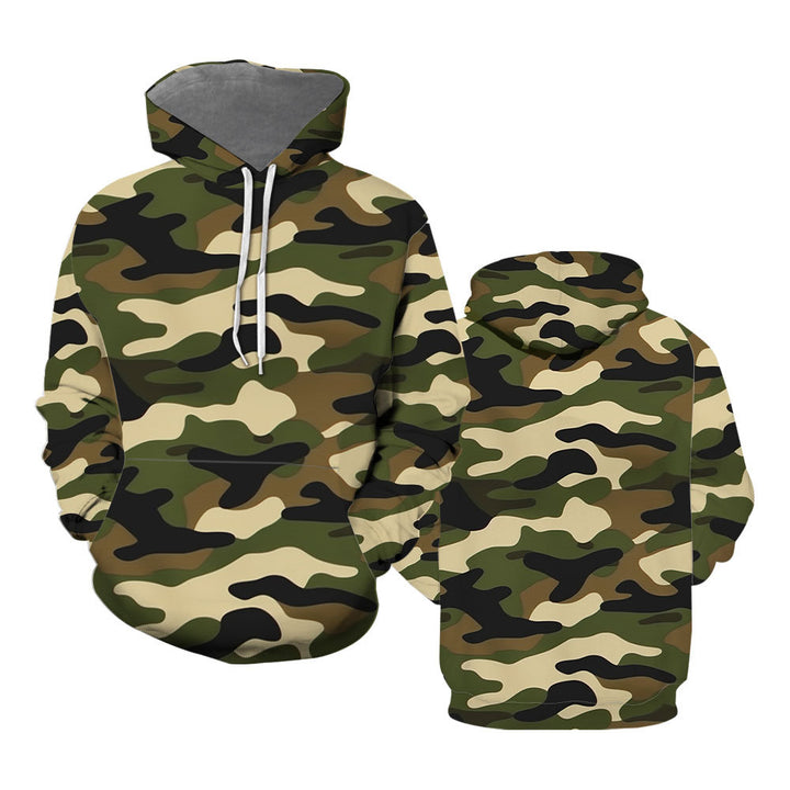 Camouflage Camo Pattern Hoodie