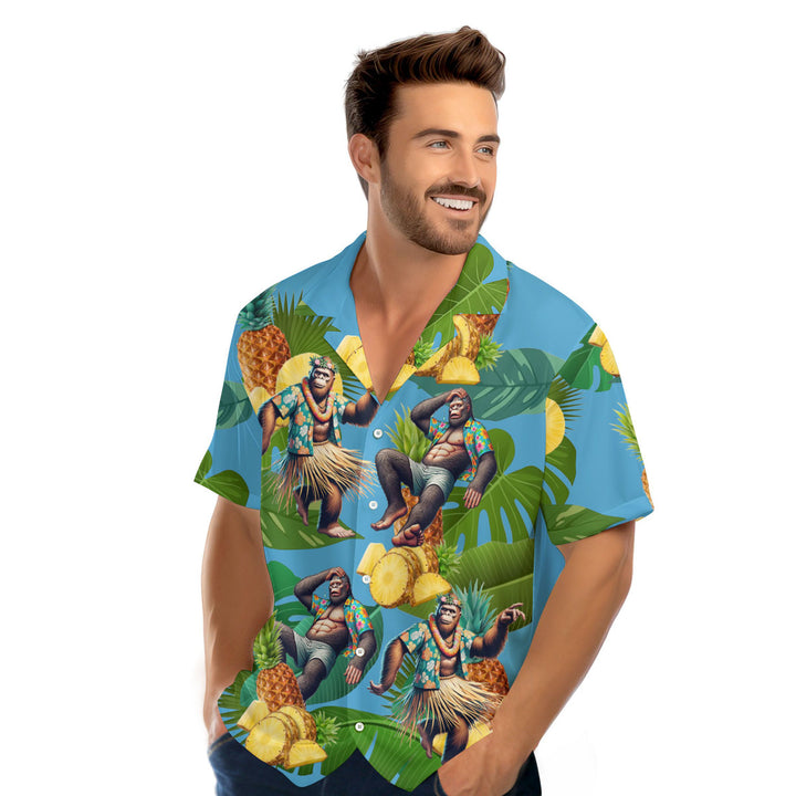 Bigfoot Hawaiian Shirt